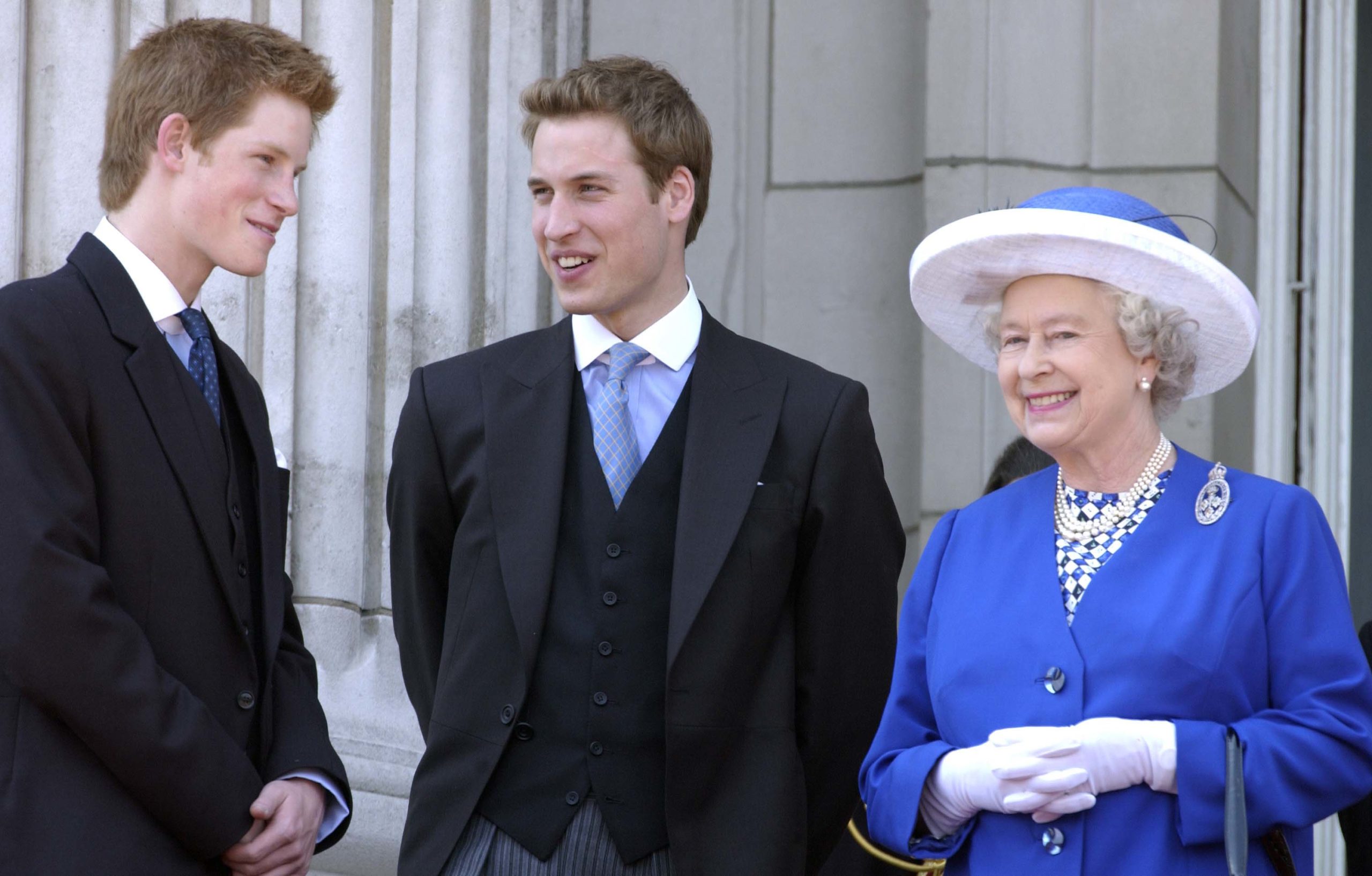 Prince William, Queen Elizabeth, Prince Harry